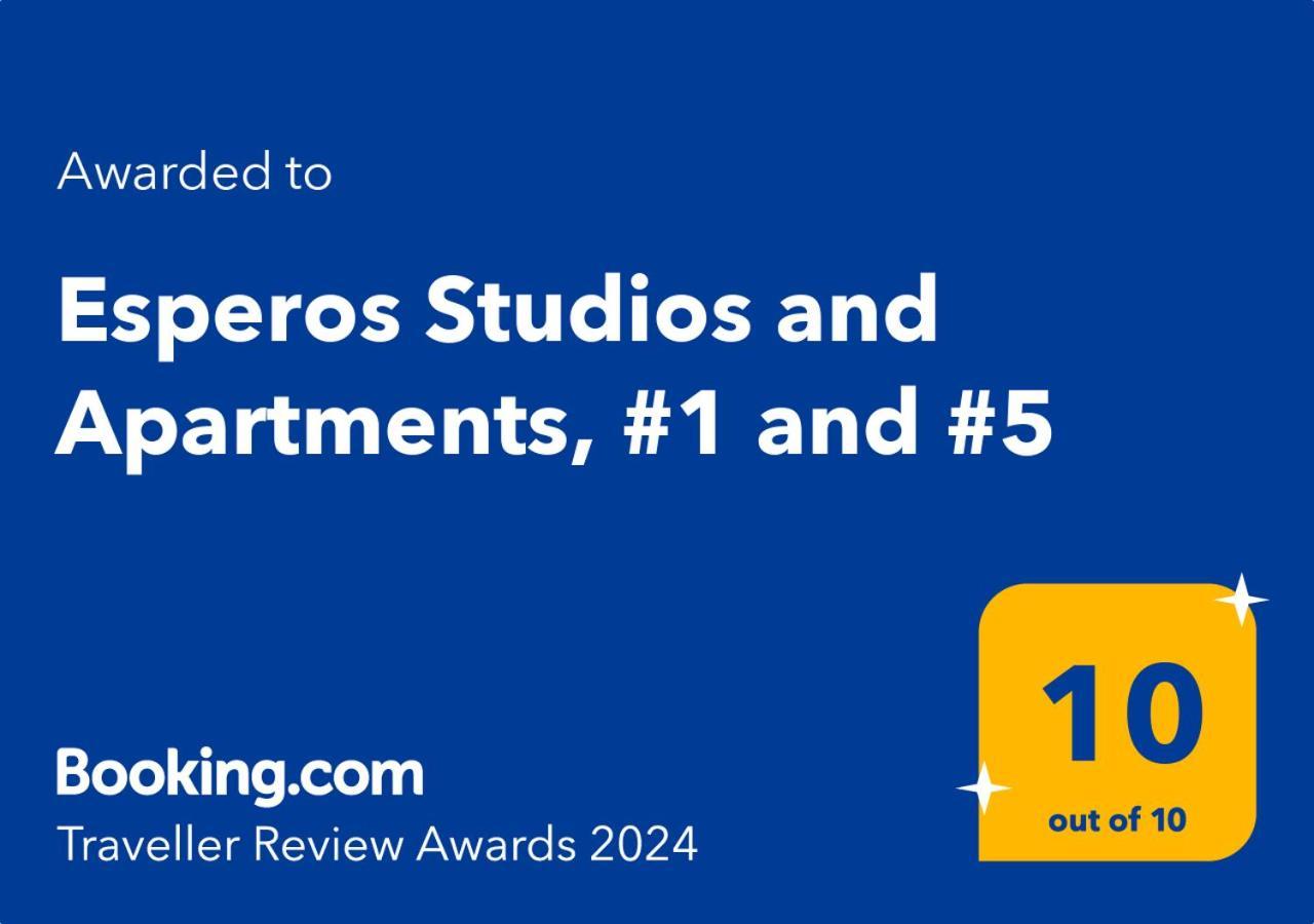 Esperos And Apartments, #1 And #5 * Stalida